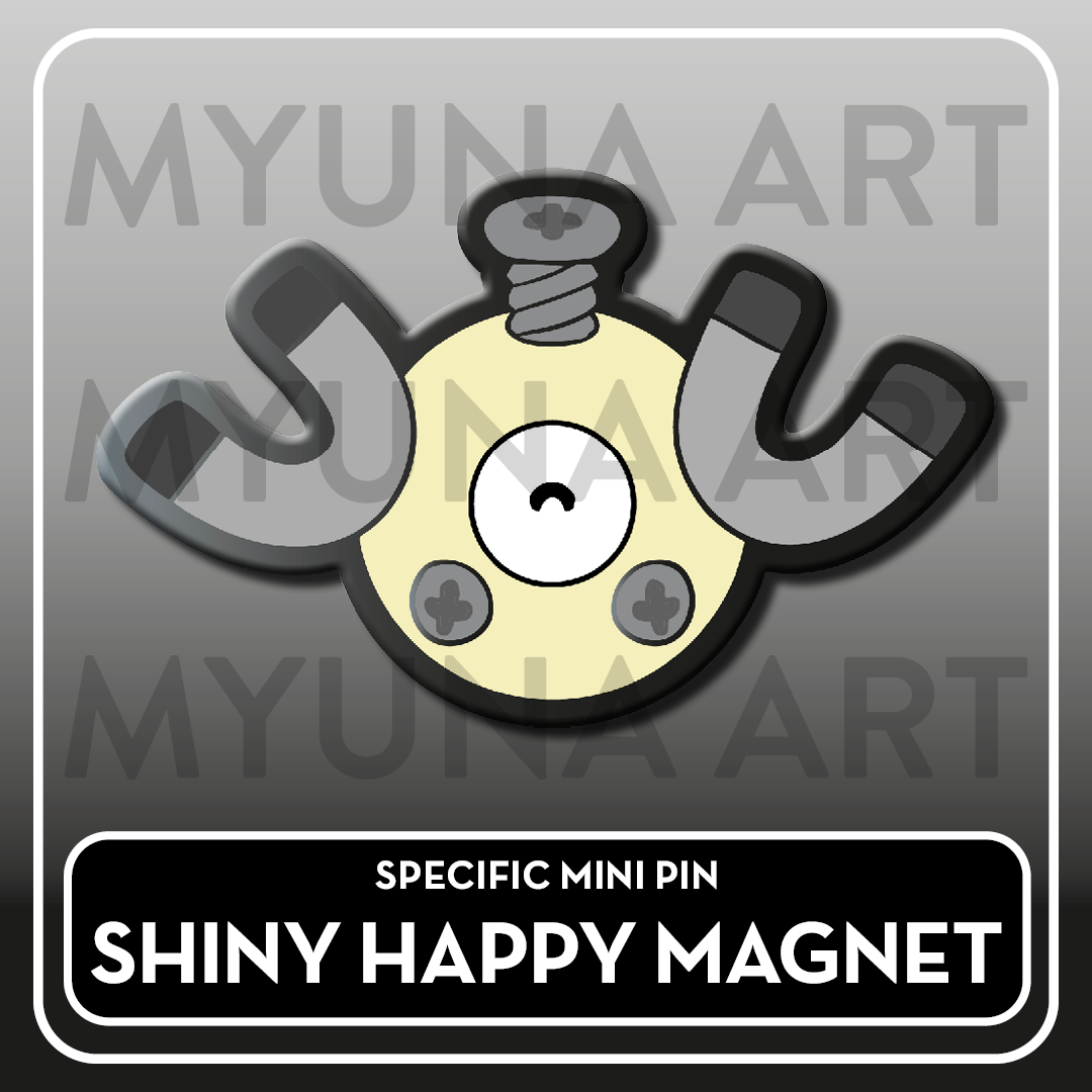 Steel Type Friends - Myuna's Mystery Mix Gacha Mini Pins