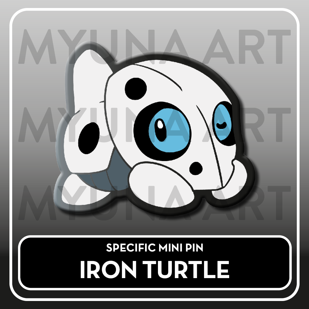 Steel Type Friends - Myuna's Mystery Mix Gacha Mini Pins