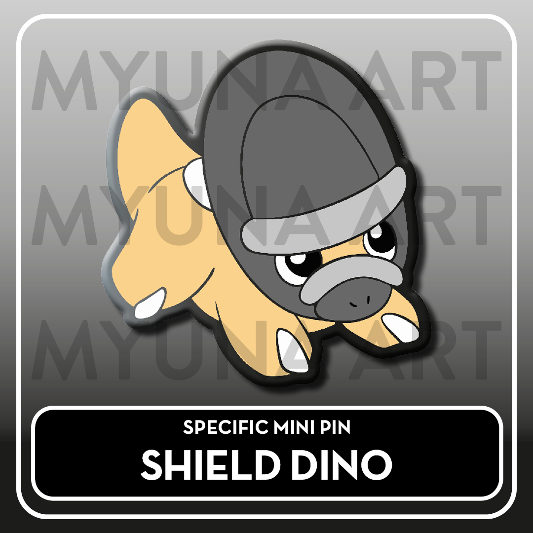 Steel Type Friends - Myuna's Mystery Mix Gacha Mini Pins
