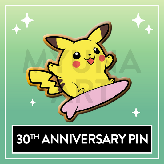 #0025 30th Anniversary Hard Enamel Pin LIMITED EDITION
