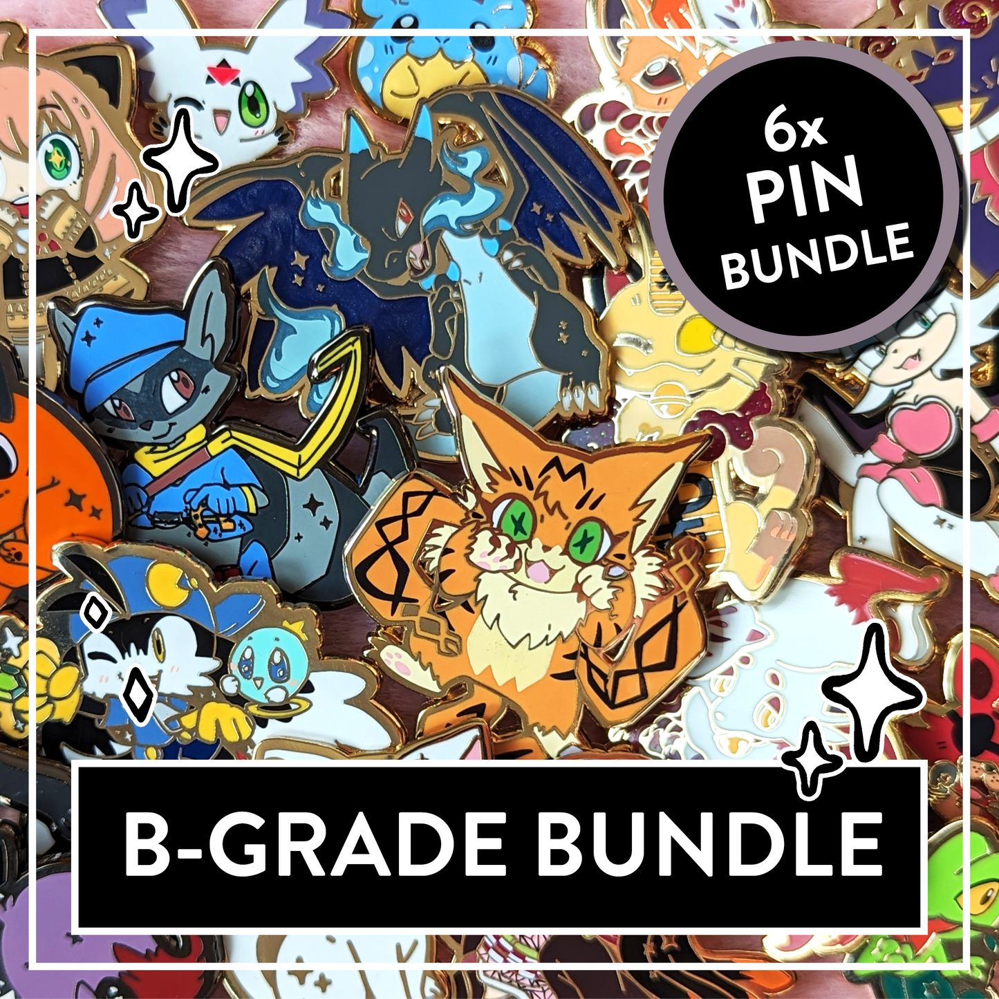 B-Grade Pin Bundle - available in 3 different sizes <3