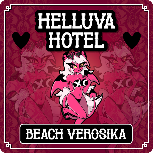 Verosika Beach Version - Helluva Boss // Helluva Hotel Pin
