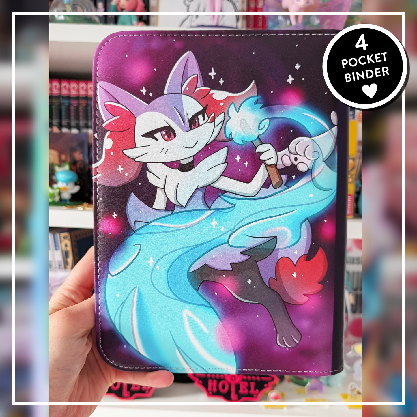 PREORDER Flame Fox Trading Card Game Binder - 4 Pocket TCG Binder