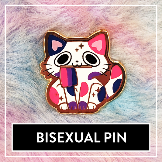 Paws'n'Pride Bisexual / Bi enamel pin