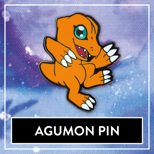Agumon Enamel Pin