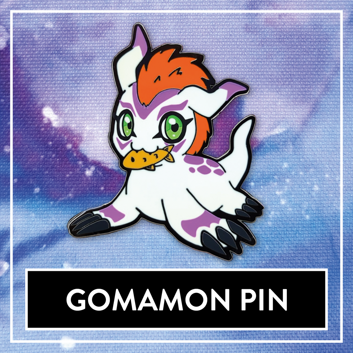 Gomamon Enamel Pin