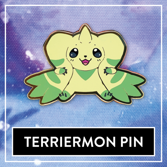Terriermon Enamel Pin Tamers