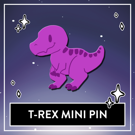 T-Rex Dinosaur Mini Pin