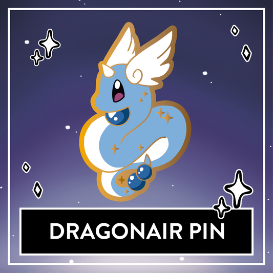 Dragonair Pin - July 2024 Patreon PinClub Pin