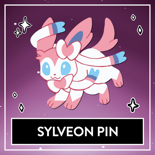 Sylveon Enamel Pin - Myuna's Eeveelution Series