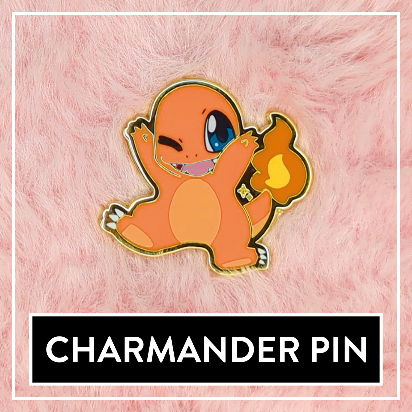 Cute Kanto Starter Friends - Set & Single Mini Hard Enamel Pins