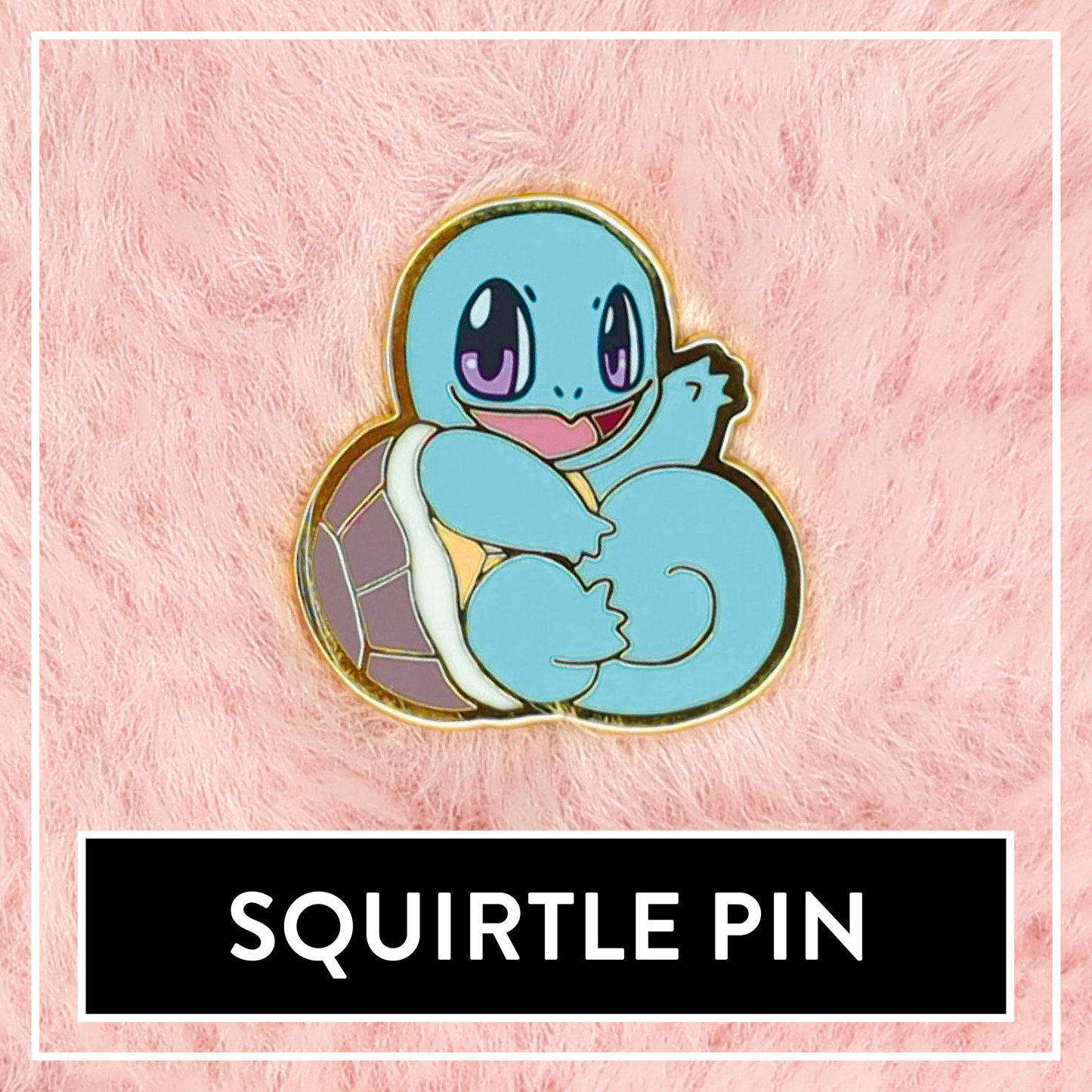 Cute Kanto Starter Friends - Set & Single Mini Hard Enamel Pins
