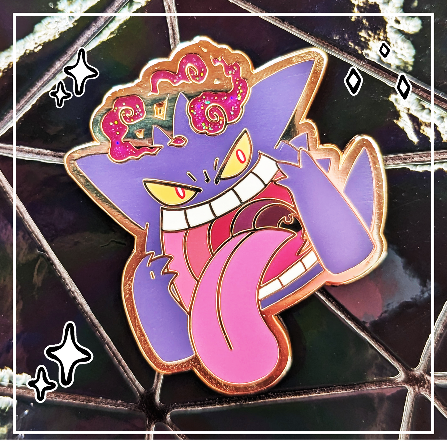 Gigantamax Gengar Enamel Pin