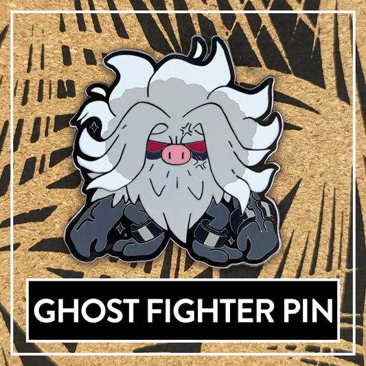 #0979 Ghost Fighter Hard Enamel Pin