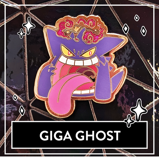 #0094 Giga Ghost Enamel Pin
