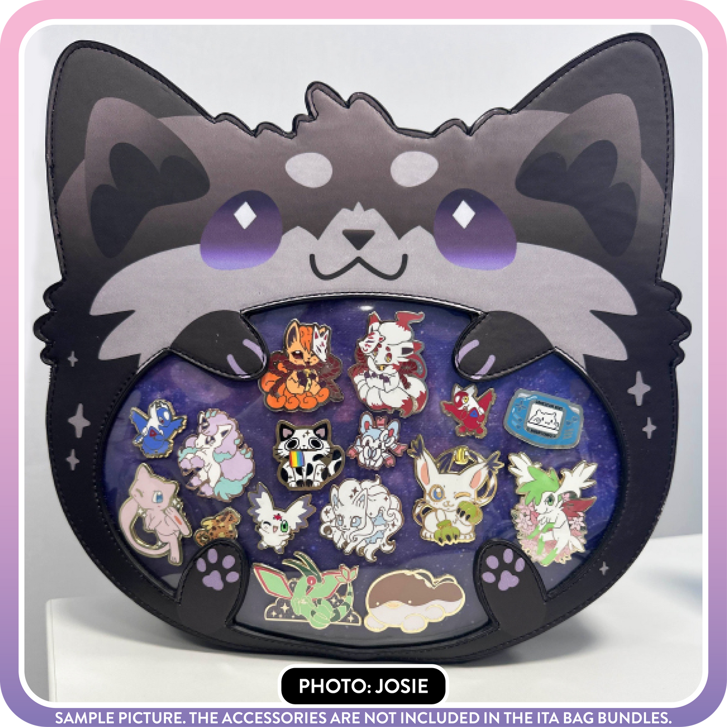 Kawaii Kompanions Ita Bag Bundle Black Fox