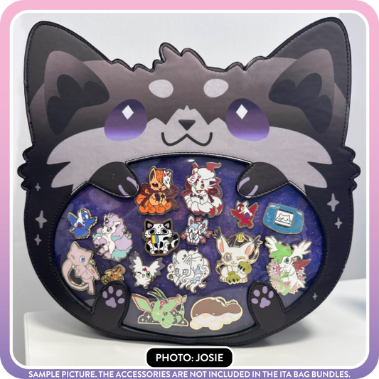 Kawaii Kompanions Ita Bag Bundle Black Fox