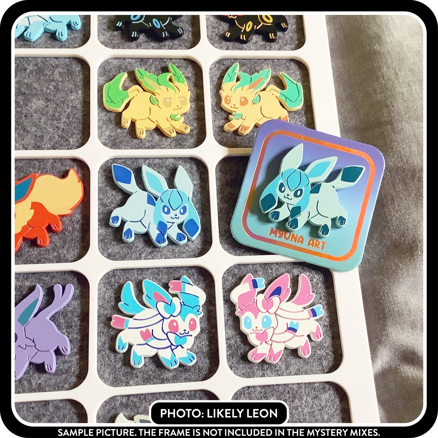 Myuna's Eeveelution Series - Gacha Elemental Foxes Mystery Box
