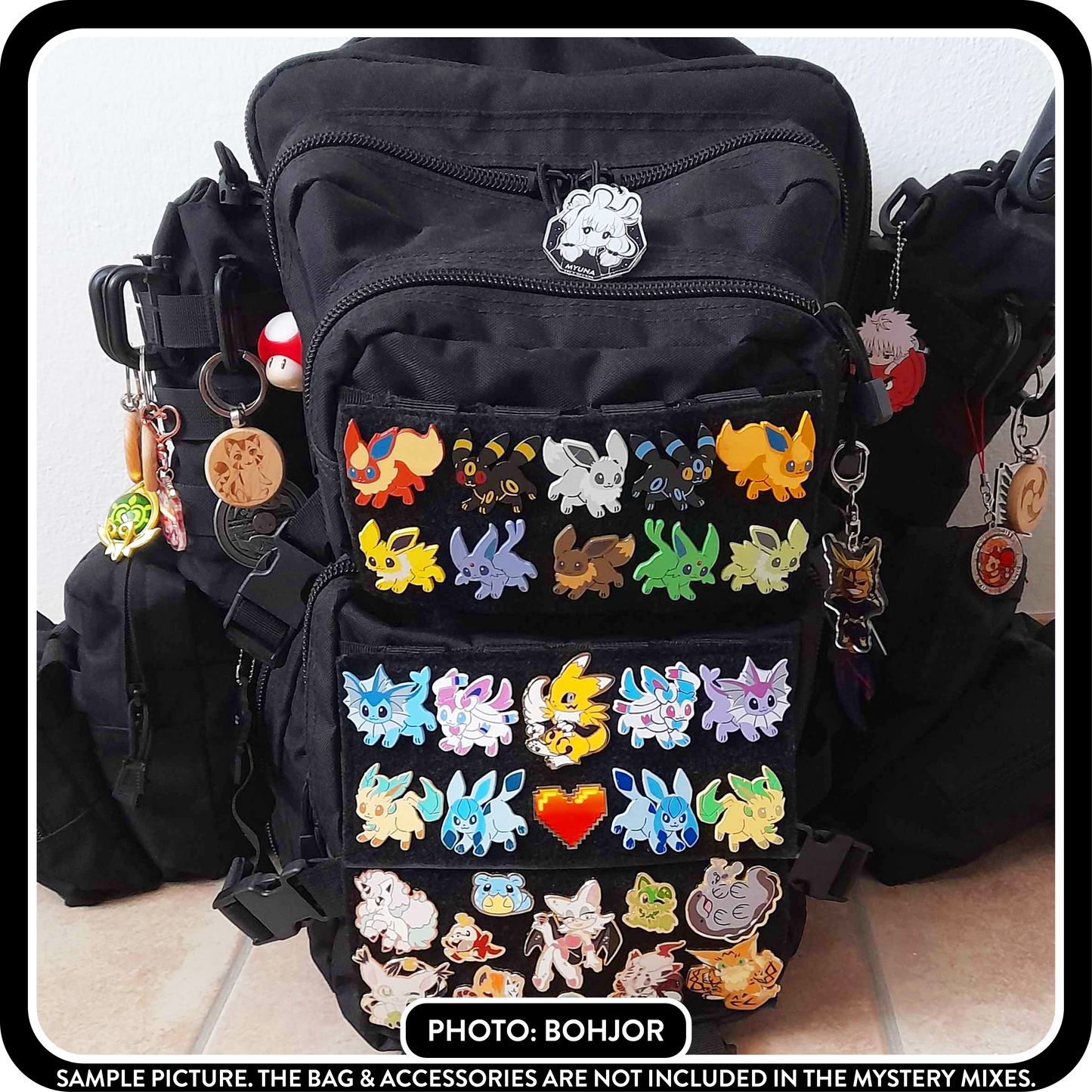 Myuna's Eeveelution Series - Gacha Elemental Foxes Mystery Box