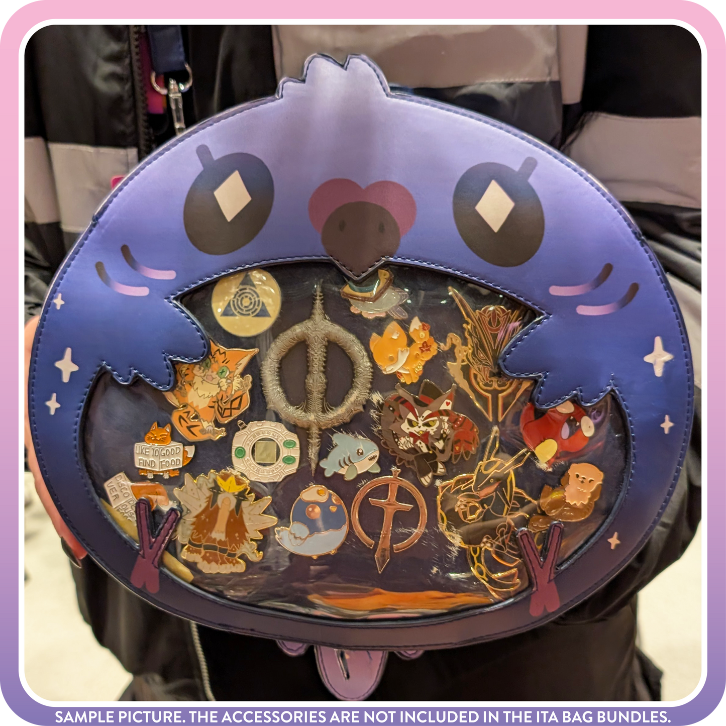 Kawaii Kompanions Ita Bag Bundle Blurple (Blue/Purple) Bird