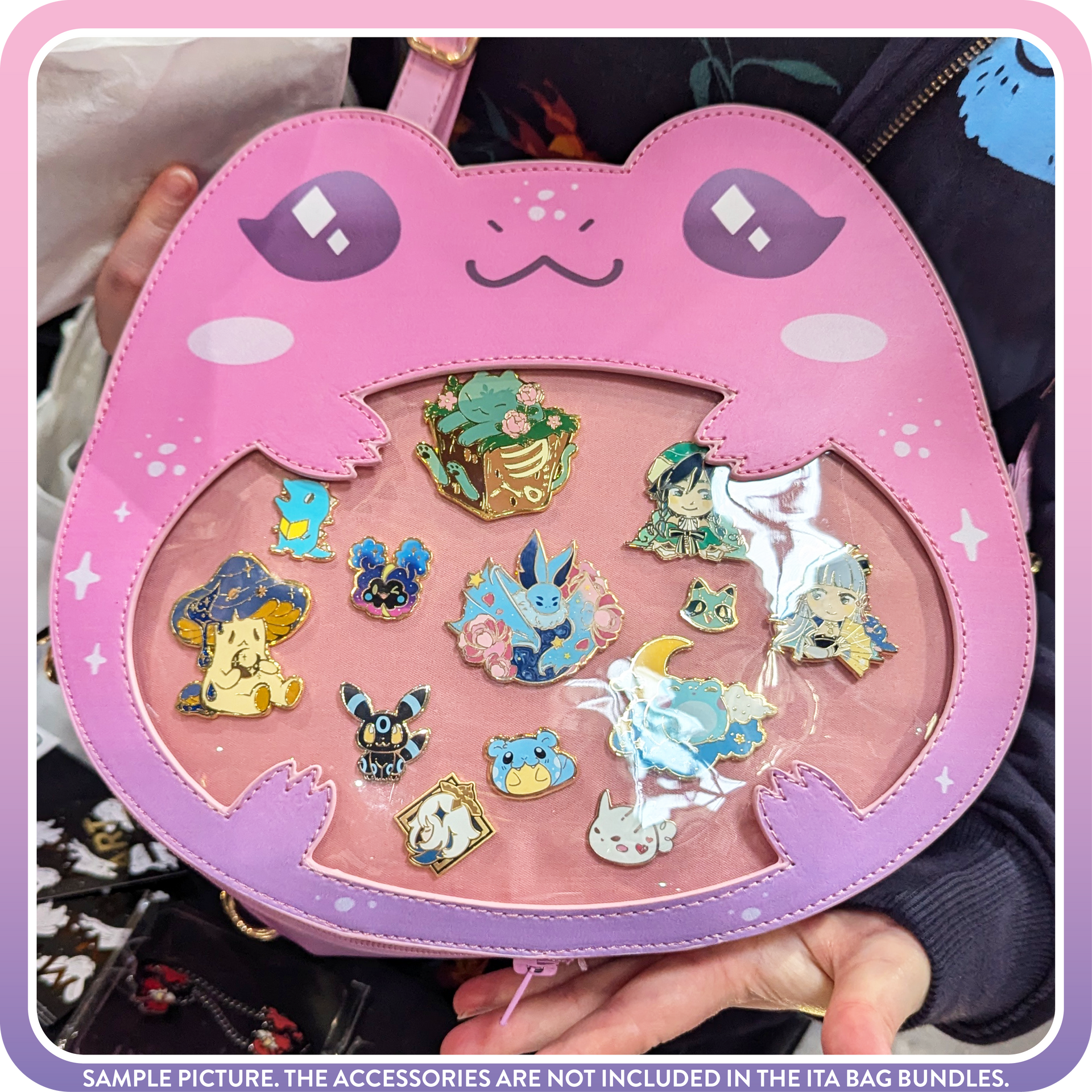 Kawaii Kompanions Ita Bag Bundle Pink Frog – Myuna Art