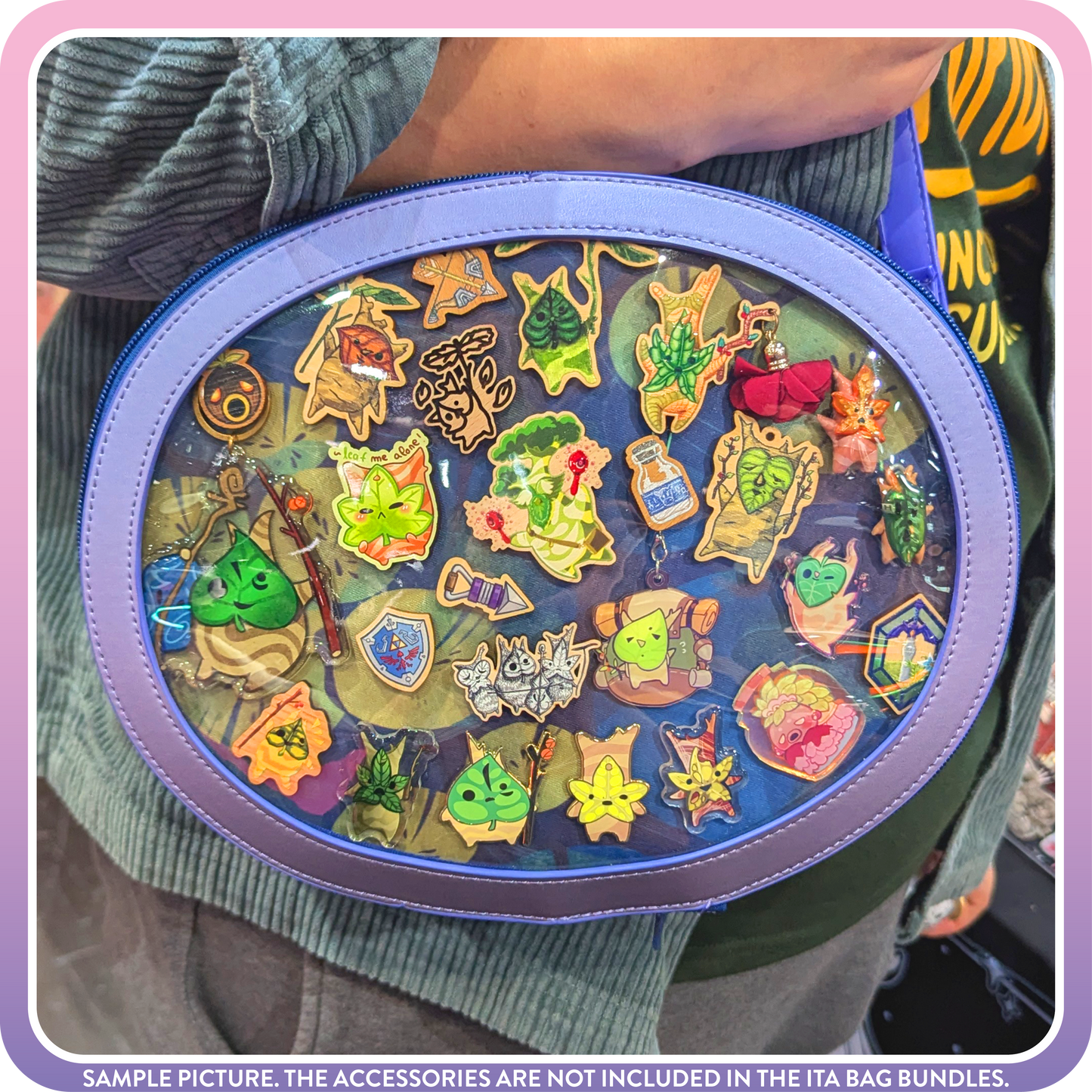 Kawaii Kompanions Ita Bag Bundle Blurple (Blue/Purple) Neutral Front