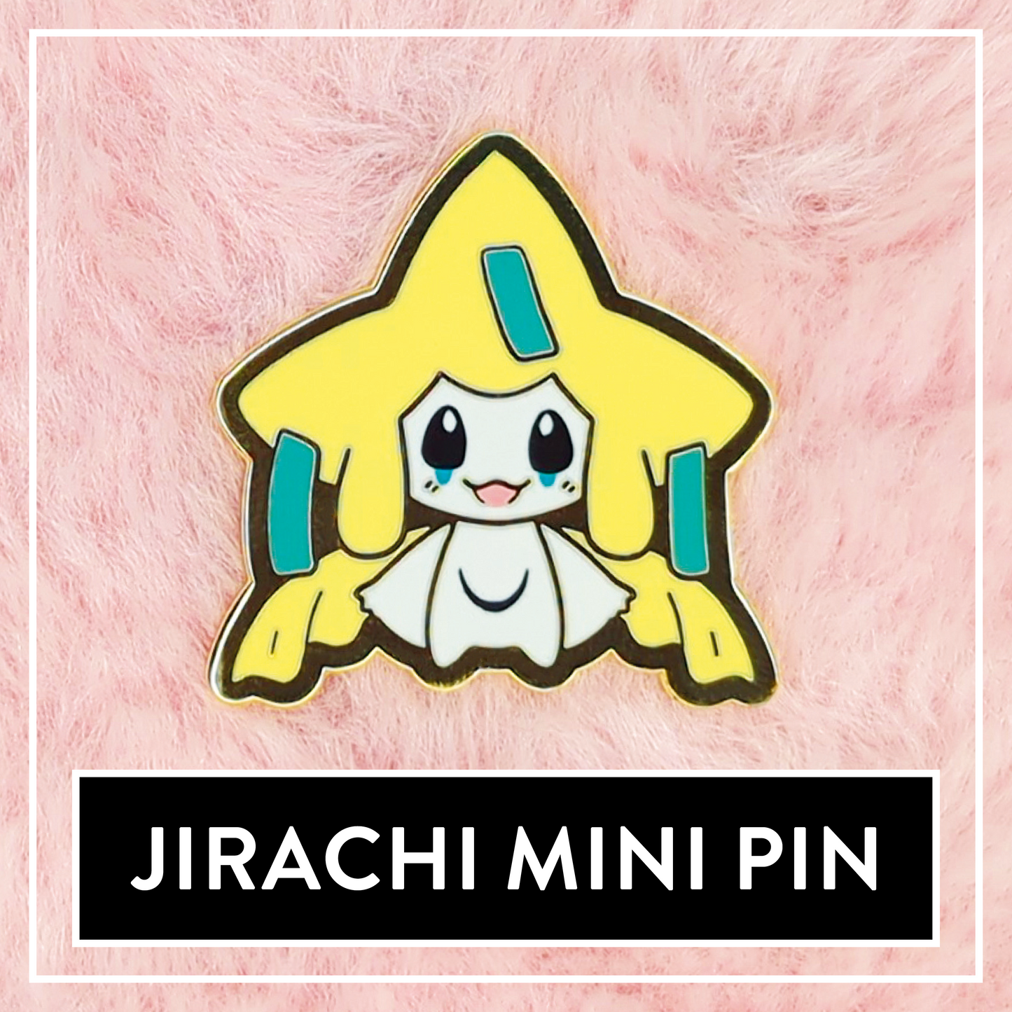 Jirachi Mini Hard Enamel Pin