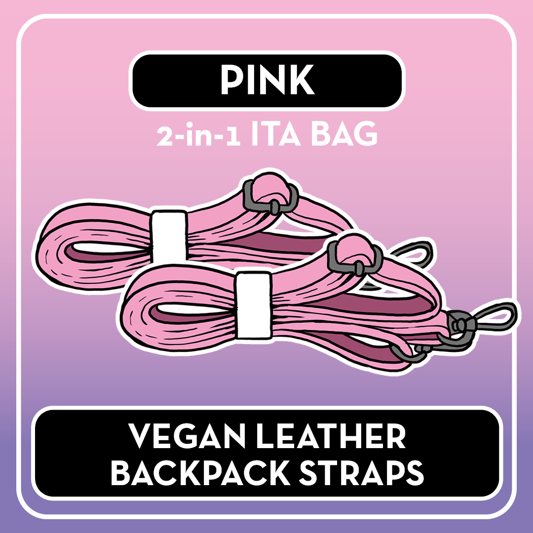 PREORDER Kawaii Kompanions 2-in-1 Ita Bag Extras (Designer Inserts, Tails, Straps)