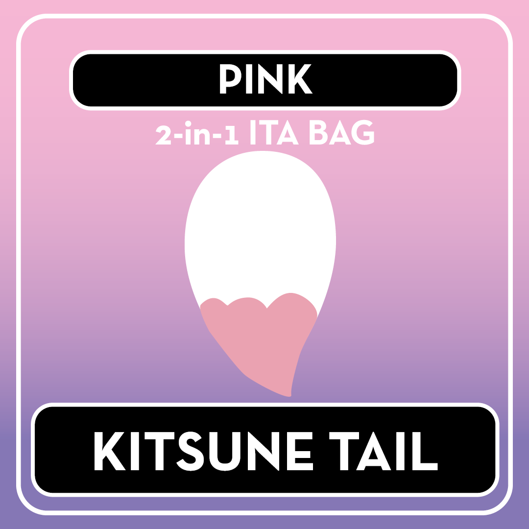 PREORDER Kawaii Kompanions 2-in-1 Ita Bag Extras (Designer Inserts, Tails, Straps)