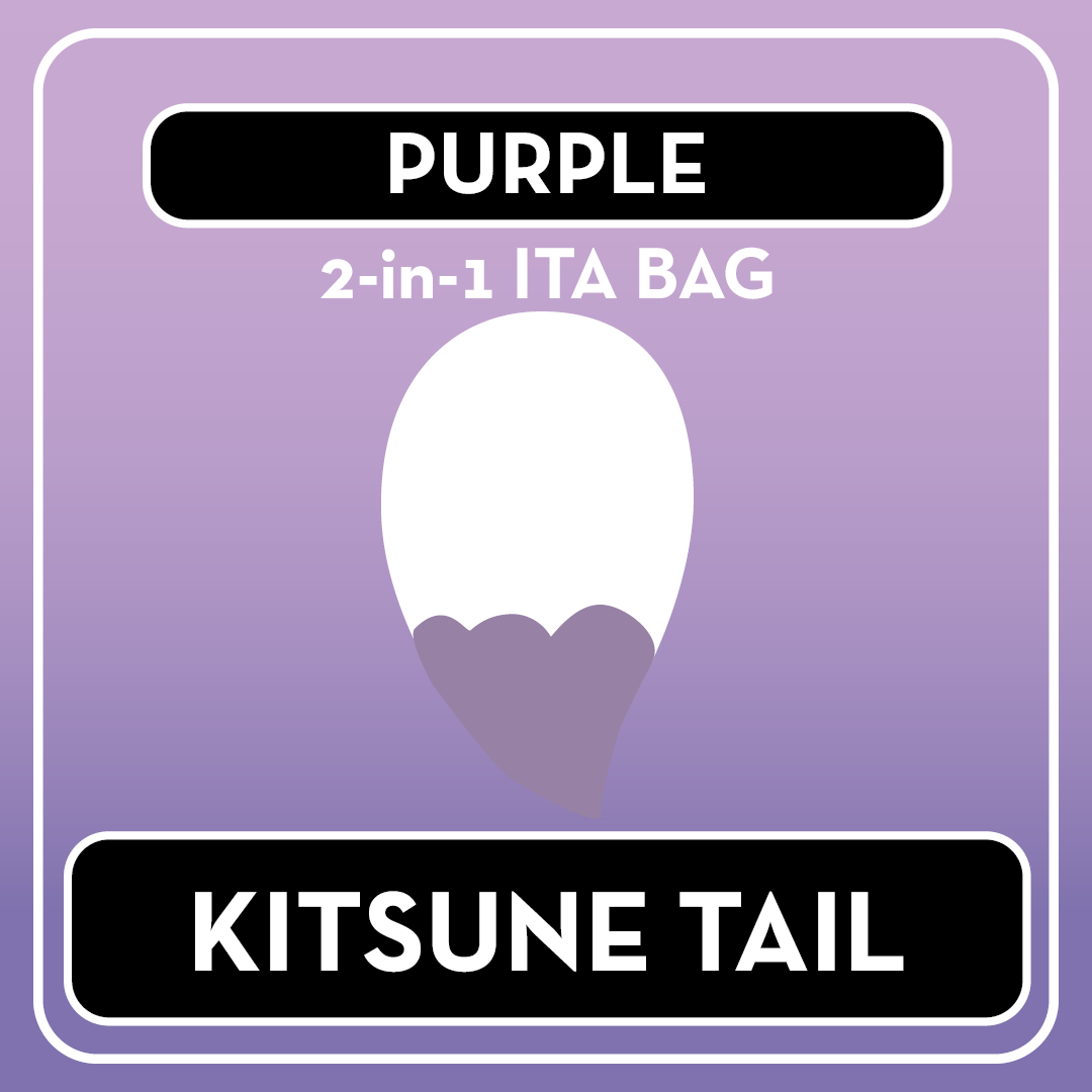 PREORDER Kawaii Kompanions 2-in-1 Ita Bag Extras (Designer Inserts, Tails, Straps)
