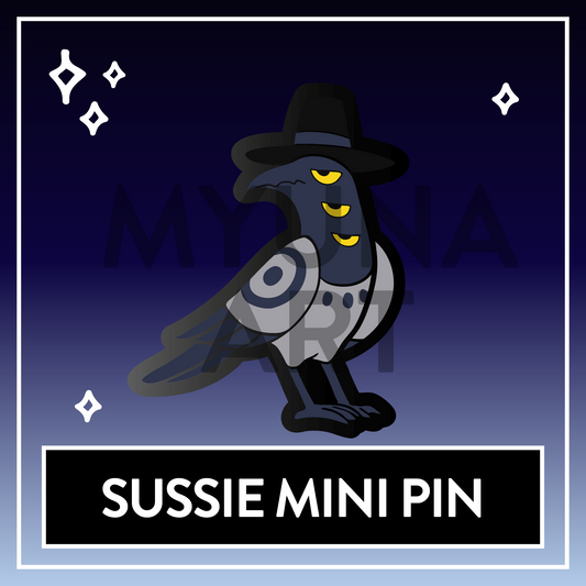 Sussie Bird Mini Pin - KPop Animal Demon Pins