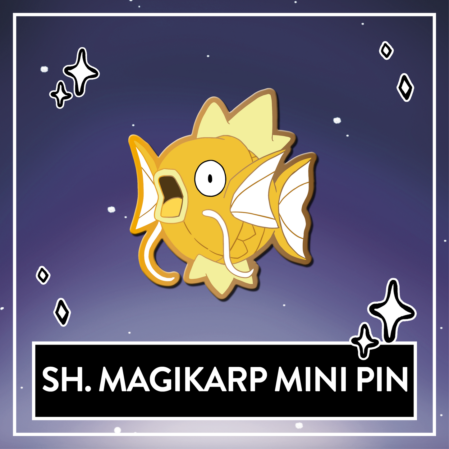 Shiny Magikarp Mini Pin