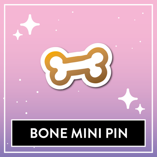Bone Boardfiller Pin - Kawaii Kompanions Hard Enamel Pin