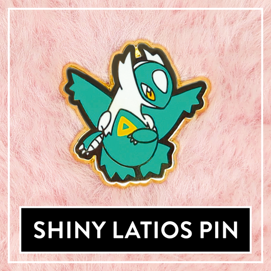 Shiny Latios Mini Pin