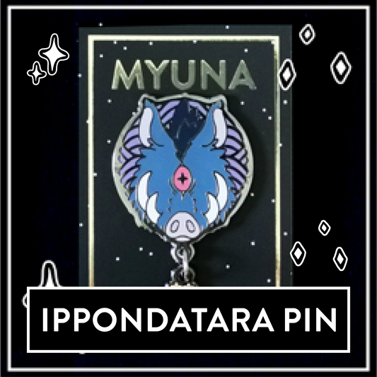 Ippondatara Pin - Japanese Yōkai Hard Enamel Pendant Pin