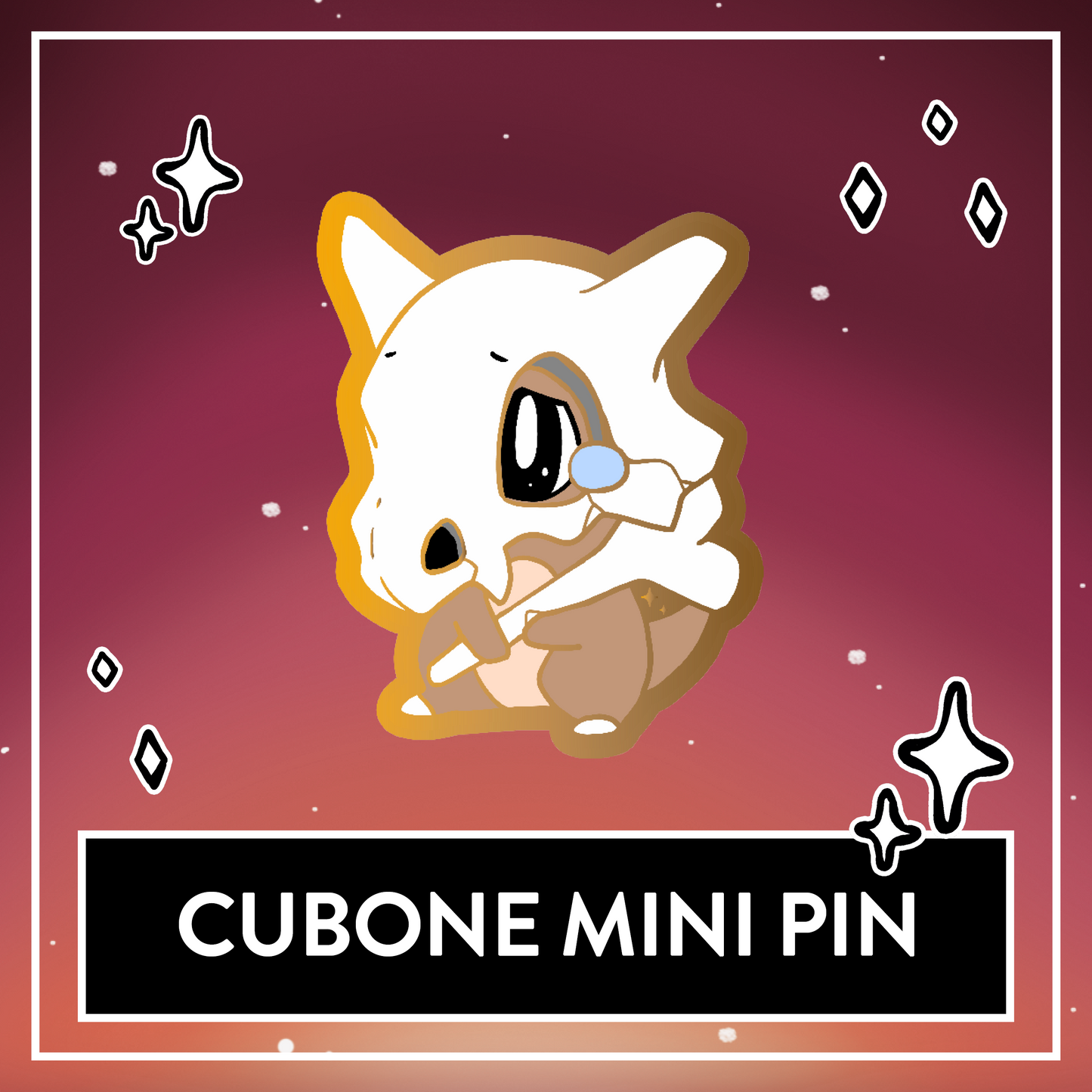 Cubone Mini Pin