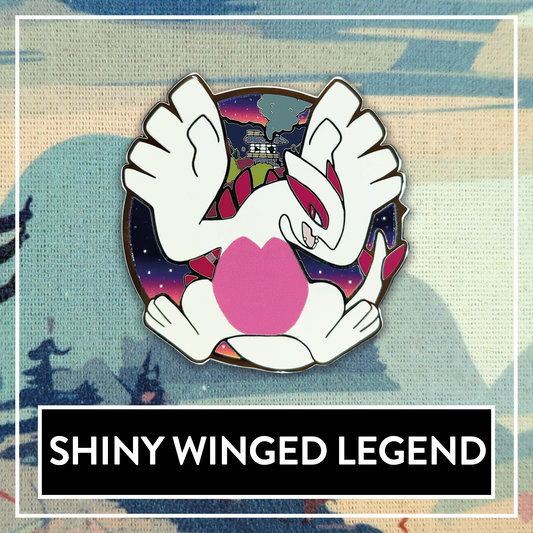 Shiny Winged Legend XL Pin