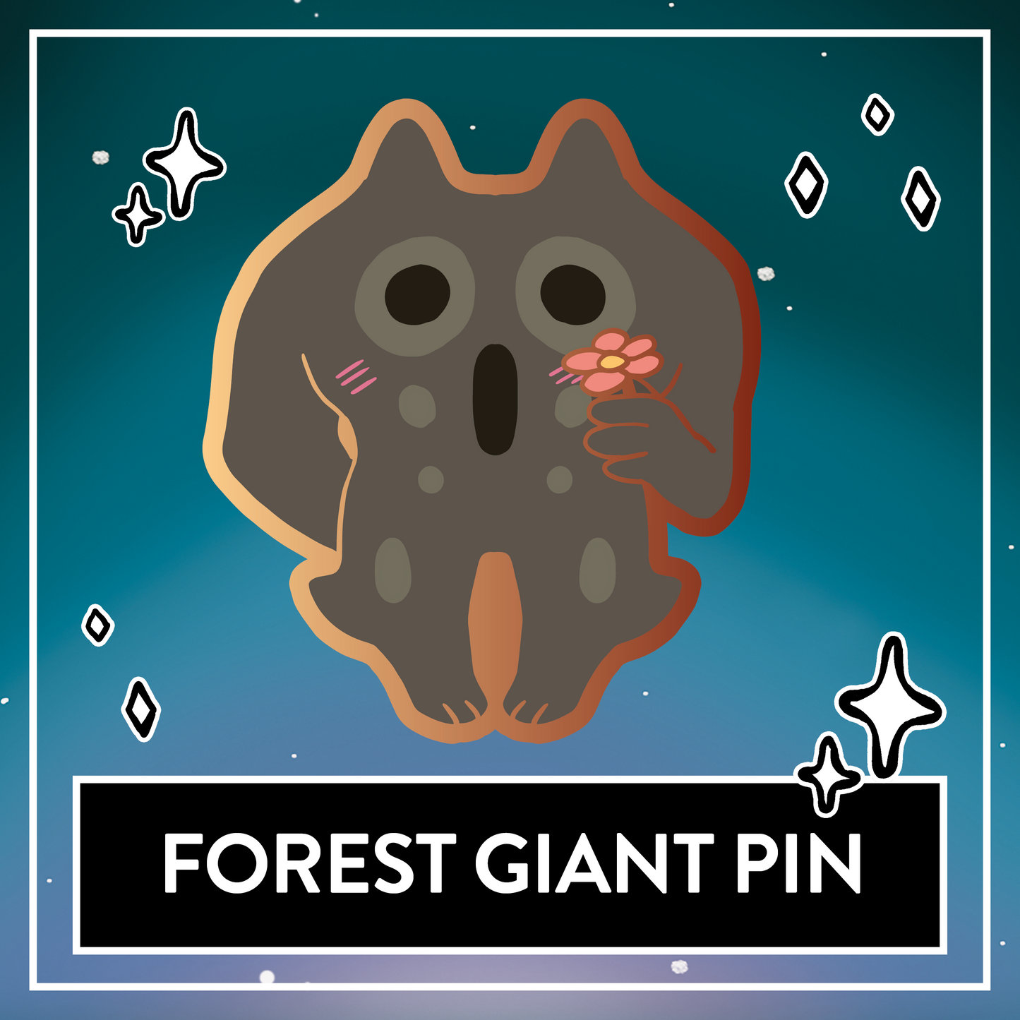 Forest Giant Lethal Company Hard Enamel Pin