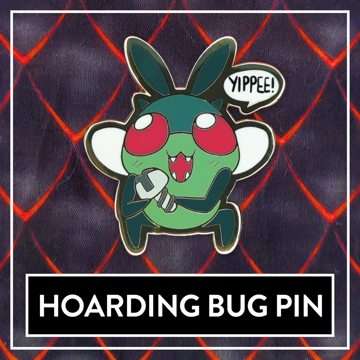 Hoarding Bug Loot Bug Lethal Company Hard Enamel Pin