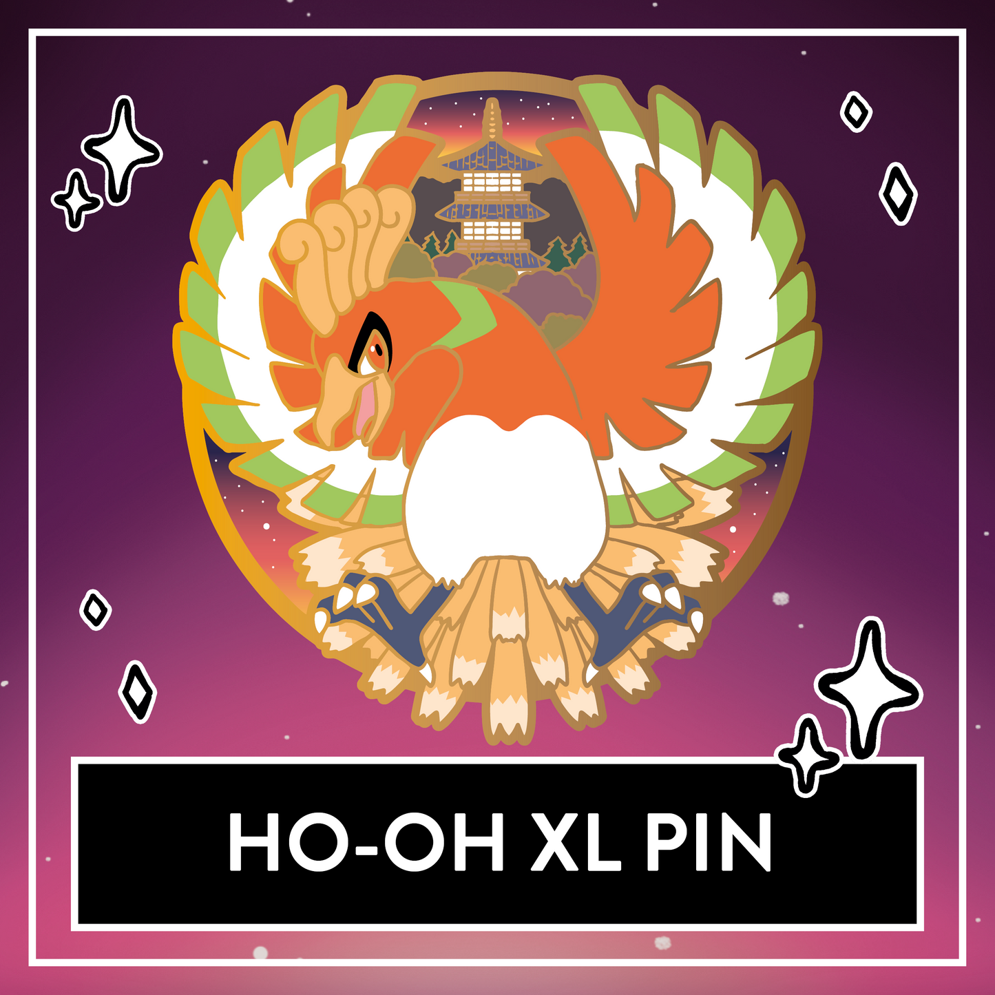 Ho-Oh XL Pin