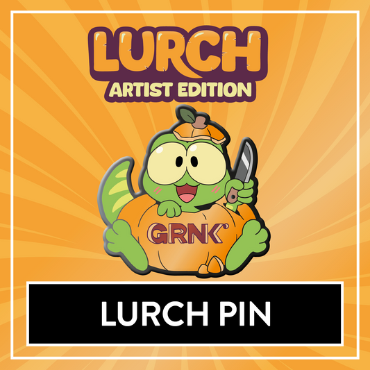 Halloween Lurch Official GRNK Shop x Myuna Art Enamel Pin