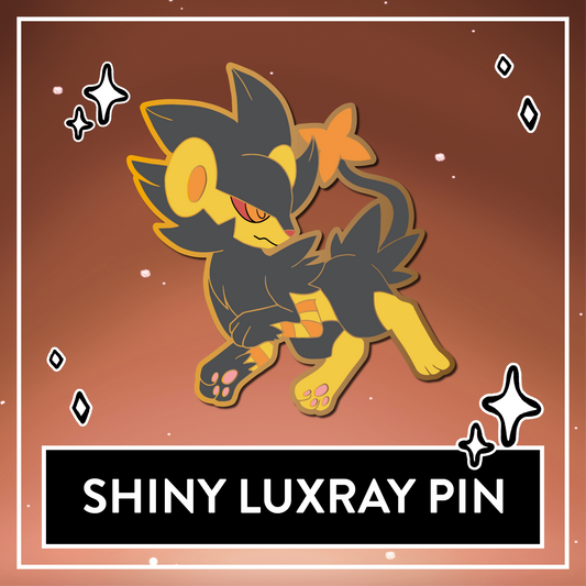 Shiny Luxray Pin