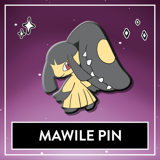 Mawile Hard Enamel Pin