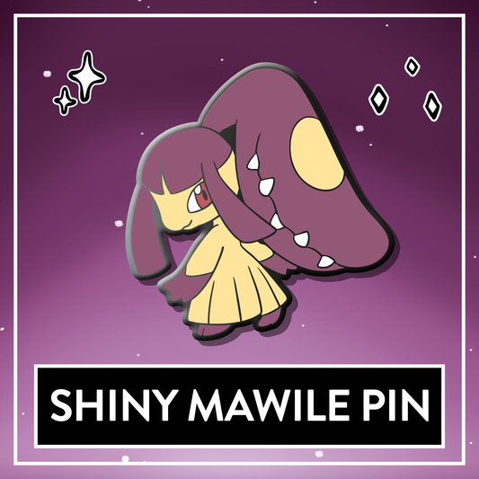 Shiny Mawile Hard Enamel Pin