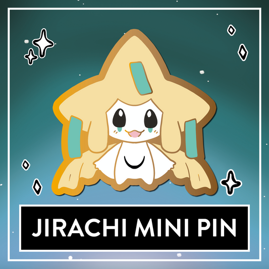 Jirachi Mini Hard Enamel Pin