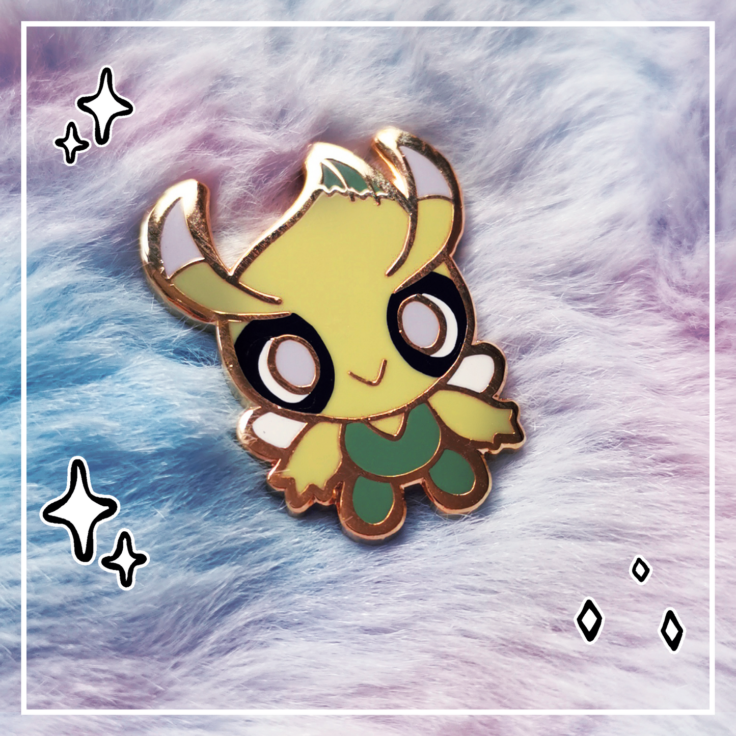 #0251 Forest Spirit Hard Enamel Mini Pin