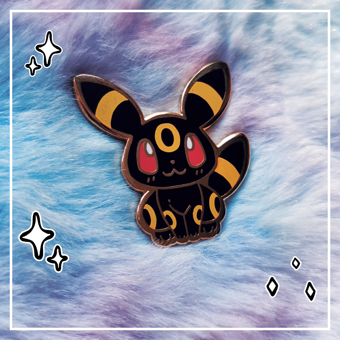 #0197 Night Fox Mini Pin
