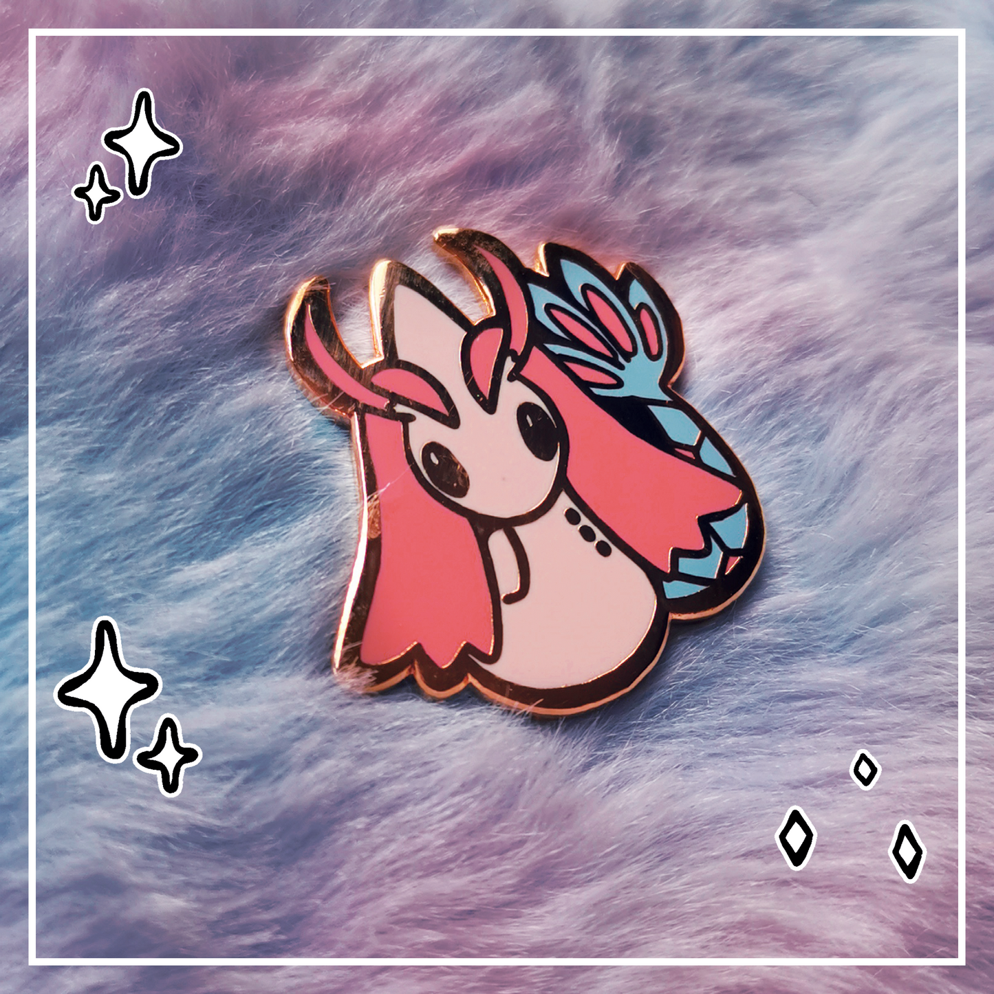#0350 Sea Serpent Mini Pin