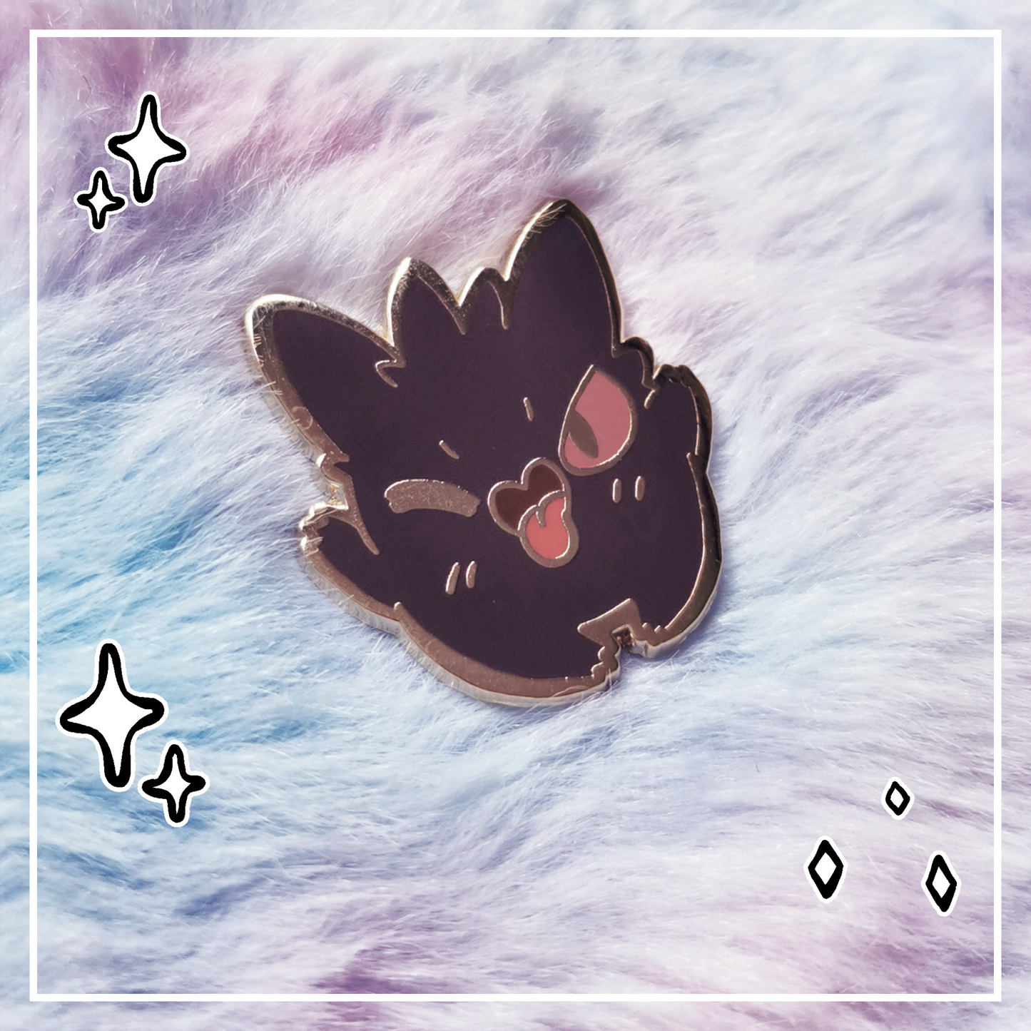 #0094 Chibi Ghost Mini Pin