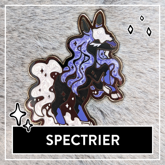 Spectrier with pearlescent details